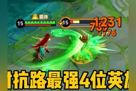 目前对抗路最强的4位英雄：又穷又忙的顶梁柱们！#王者荣耀视频封面