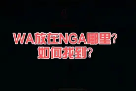 WA放在了NGA哪里？如何找到？为什么现在不加群分享了？#魔兽世界视频封面
