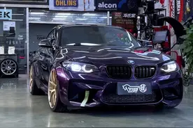 一套轮毂帅过一台车，F87宝马M2的末代机械式 #F87M2 #f87m2c #宝马m2雷霆版 #宝马m2c #宝马m2c改装视频封面