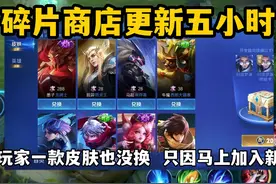 碎片商店更新五小时，大批玩家一款皮肤也没换