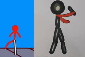 火柴人简笔画 #绘画 #动画 #创意手工绘画视频封面