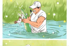 🐶：“这辈子我，算是跟对人了，爷爷，下辈子我还要做你的狗狗”。#画一个故事 #治愈系 #狗狗心思都写在脸上了 #狗狗故事 #抖音创作季视频封面