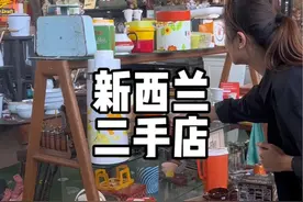 在新西兰的二手店淘“破烂”，超多奇葩小物件，只有你不敢买的，没有他们不敢卖的。#新西兰生活 #日常vlog视频封面