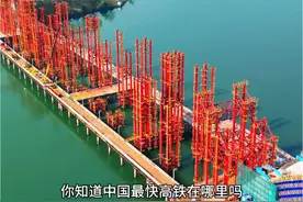 你知道中国最快高铁在哪里吗？它就是堪称中国高铁天花板的成渝中线高铁#成渝高铁 #基建狂魔 #超级工程 #中国超级工程里的世界之最视频封面