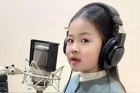 当五音不全的爸妈 生了一个爱唱歌的女儿 #童声翻唱 #听我说谢谢你 #骗你生女儿视频封面