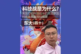 中美科技战的深层次原因是什么？ 据传140家企业被制裁,东大也禁止向老美出口稀有金属原料？背后的逻辑#科技战 #中美科技视频封面