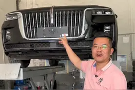帮粉丝私人订制了一台红旗H9，作为一台国产车，出婚车比奔驰e还贵！大日子都排不上队！今天看看底盘用料怎么样，偏技术视频，耐心看完，尤其是讲解轮胎那里，对各位老板有所帮助哈。#诸城 #红旗H9