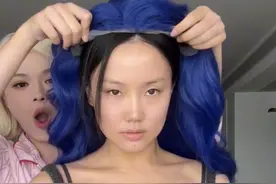 当黄龄说想戴我的假发…… #黄龄 #敖闰 #仿妆 #美妆模范生 #面对面改妆