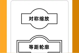 Illustrator对称缩放，等距轮廓，梯形，底层文字选择#平面设计#ai教程#广告设计制作视频封面