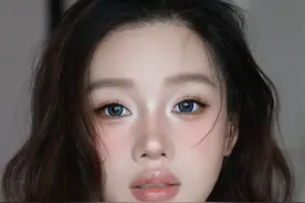 【妆发全程】淡妆版亚裔感🍑美式少女蜜桃妆#美妆模范生视频封面