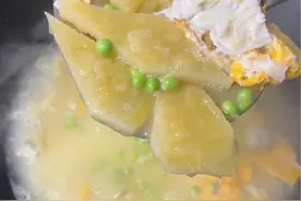 家里的豌豆出来了，做一份健康又营养的早餐给家人吃，暖心又暖胃！#抖音美食推荐官 #农村美食 #抖音美食 #我的乡村生活 #早餐视频封面