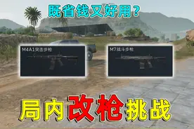 局内改枪挑战，绝密只带一把枪机，既省钱又好用？ #三角洲行动