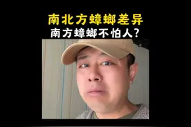 南方蟑螂会追人？那得跑多快啊？#南北差异视频封面