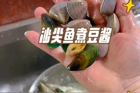 沙尖鱼最潮汕的做法，豆酱姜丝，加点小海鲜增添了几分姿色。#内容启发搜索 #我的厨房日记 #年夜饭视频封面
