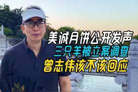 美诚月饼公开发声，三只羊被立案调查，曾志伟该不该回应视频封面