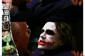 希斯莱杰小丑演技巅峰时刻，去妆后的看看真实效果！致敬我们的丑皇希斯莱杰！#小丑🤡 #哥谭噩梦 #小丑 #希斯莱杰 #小丑希斯莱杰封神一段