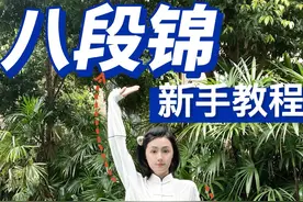 八段锦新手超详细教程教程 | 练错不如不练！先学细节然后去一起跟练！#八段锦 #居家锻炼 #八段锦教学