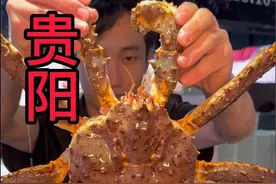 贵阳帝王蟹自助，600多一个人很炸裂……#吃货的国庆美食清单 #省饭课代表集结了 #美食家的朋友圈    #川渝自助节 #不去海边就来丽炙视频封面