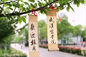 一个视频带你走进武汉商学院#校园航拍 #武汉大学校园风景视频封面