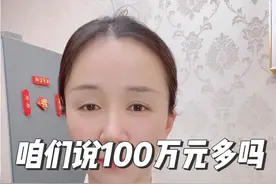 咱们说100万元多吗？挣起来容易吗视频封面