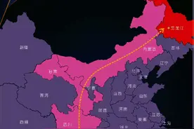 云南与黑龙江相隔3个省份#黑龙江 #云南 #大鹏科普®