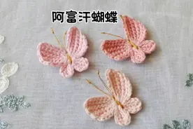 阿富汗蝴蝶钩织教程 线材:苏苏姐家4股唯棉@苏苏姐家官方旗舰店