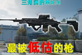 三角洲行动的妹控，把M14改MK14改法，完全没有后坐力