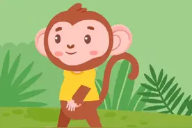 一年级语文下册《小猴子下山》课文视频#下册 #一年级 #语文 #课文视频 #课文朗读视频封面