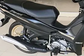 雅马哈新款凌骏115弯梁车，售7280元，颜值高动力强，皮实省油视频封面