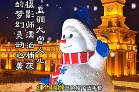 哈尔滨音乐公园蓝调大雪人，摄影师漂泊捕获的梦幻灵动之美景。视频封面