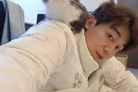 千万别养缅因猫！遛猫被小孩哥拐跑玩滑梯，75度俯冲真香警告！ #猫咪 #缅因猫 #奶牛缅因 #大牌试用视频封面