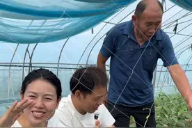 去农场搭豆角架子，和朋友们边干活边聊天太热闹了，午饭捞面条配面皮，夏天吃超过瘾#新农人计划2025视频封面