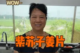 紫苏姜片 夏天吹多了空调也不舒服，生姜搭配子姜的作用可厉害了，你学会了吗#冬吃萝卜夏吃姜 #夏日必备 #生姜视频封面