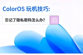 ColorOS 玩机技巧: 忘记了隐私密码怎么办？