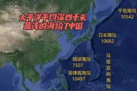 君哥地理《太平洋平均水深近4000米，最浅的一串海给了中国？》视频封面