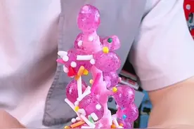 西瓜哥吃掉了橘子妹的自制手工糖果 #串串糖果 #自制糖果 #食玩 #儿童手工 #内容启发搜索