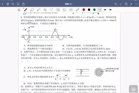 江西省十校协作体2025届高三下学期第二次联考物理多选视频封面