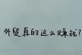 做外贸真的有这么赚钱吗？8年外贸老司机为你深度揭秘！#外贸视频封面