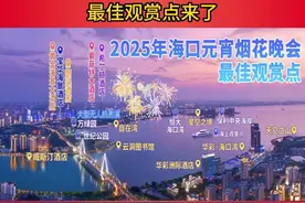 元宵节来海口看烟花秀吧，最佳观赏点来了！#2025年海口元宵烟花晚会 #海口湾看烟花 #2025相约海口 #星耀海口璀璨元宵视频封面