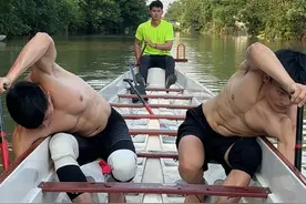 新手第一天训练、坐姿划转跪划 #曾德林 #曾德林龙舟桨 #曾德林龙舟教学 #日常训练 #龙舟