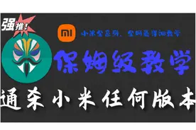 【Root教程】小米root教程 保姆级一对一，教你几分钟刷完面具。