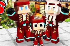 我的世界：杰杰麦琪参与勇士训练营成功通过并成为真正的勇士  #我的世界 #mc不灭 #用抖音电脑版看我直播 #抖音电脑版