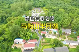 绿色治愈之旅，马鞍山半月湖度假村#江浙沪周边游 #度假酒店视频封面