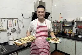 有个天天做美食的老公很幸福，就是胖的太快，再吃下去没法见人了视频封面
