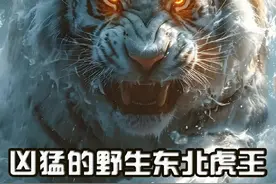 野生虎王完达山1号，中两枚麻醉针后，依然咬爆轮胎！ #老虎 #百兽之王老虎 #弱肉强食的动物世界 #捕食瞬间 #神奇动物在抖音视频封面