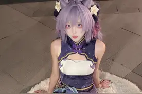 奶茶好喝#二次元 #cos #成都漫展 #刻晴