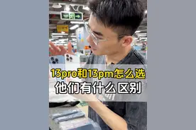 13pro和13promax应该怎么选，他们之间有什么区别#华强北 #数码科技 #精品二手手机 #二手苹果手机哪款最值得买 #13pro