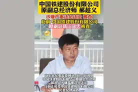中国铁建股份有限公司原副总经济师郝趁义涉嫌严重违纪违法。视频封面