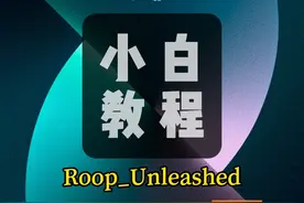 AI换脸工具Roop安装使用教程，供小白学习#ai换脸视频制作视频封面