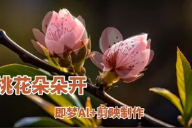 即梦AI+剪映教程#桃花朵朵开 教程#教程 #即梦ai使用教程 #